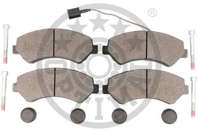Колодки тормозные дисковые комплект OPTIMAL BP12445