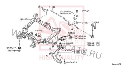 Опора шаровая ASVA 0220V35RU