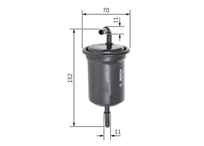 Фильтр топливный BOSCH F026403755