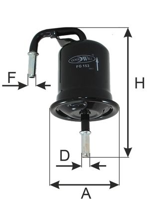 Фильтр топливный AZUMI FSP21015