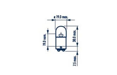 Лампа NARVA 17182