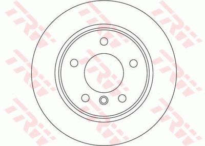 Диск тормозной TRW DF4448