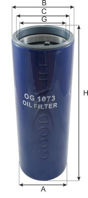 Фильтр масляный GOODWILL OG1073