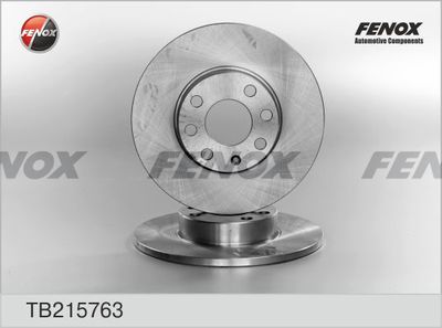 Диск тормозной передний FENOX TB215763