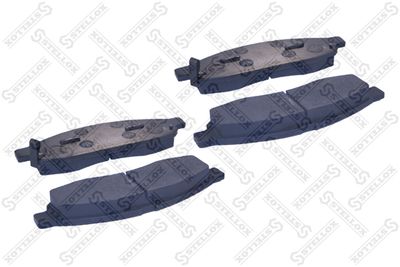 Колодки тормозные дисковые передние STELLOX 1105012SX
