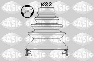 Пыльник ШРУС внутренний SASIC 1906018