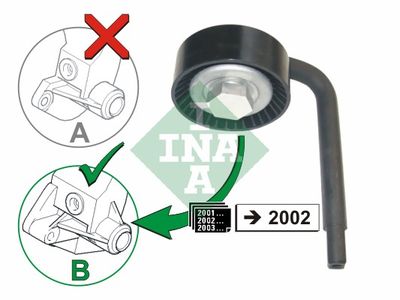 Ролик кондиционера INA 531079010