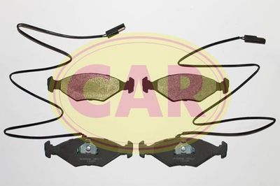 Колодки тормозные дисковые передние BESER 3632