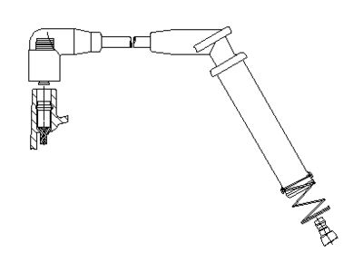 Провод высоковольтный BREMI 6A8433