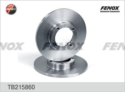 Диск тормозной передний FENOX TB215860