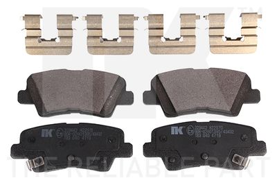 Колодки тормозные дисковые NK 223442