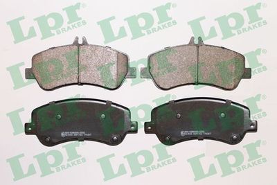 Колодки тормозные дисковые LPR 05P1762