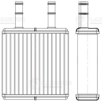 Радиатор отопителя LUZAR LRH3009