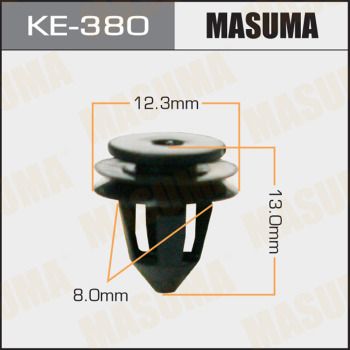 Клипса крепления Masuma KE380