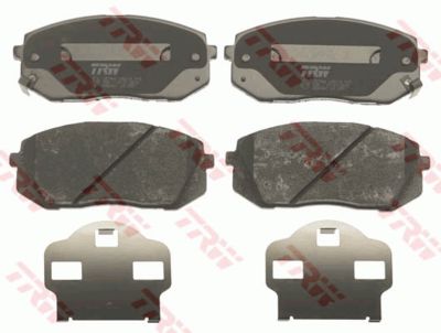 Колодки тормозные TRW GDB3461