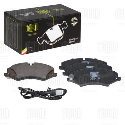 Диски тормозные с колодками передние комплект TRIALLI PF4254