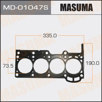 Прокладка ГБЦ Masuma MD01047S