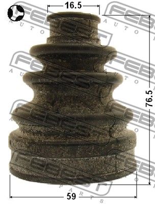 Пыльник ШРУС внутреннего комплект FEBEST 0115ACA33RT