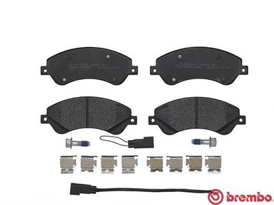Колодки тормозные дисковые передние BREMBO P24065
