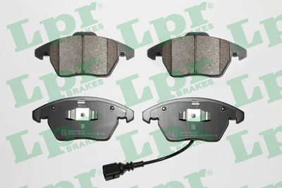 Колодки тормозные передние LPR 05P866