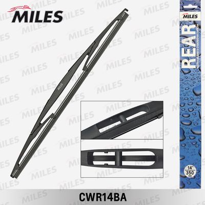 Щетка стеклоочистителя задняя Miles CWR14BA