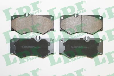 Колодки тормозные дисковые LPR 05P408