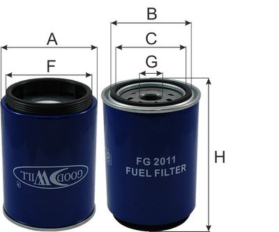 Фильтр топливный GOODWILL FG2011