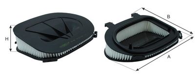 Фильтр воздушный PILENGA FAP2266