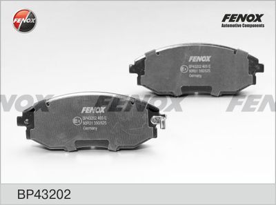 Колодки тормозные передние FENOX BP43202