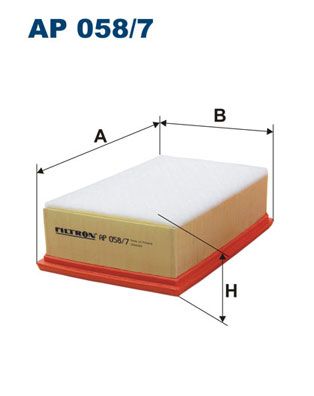 Фильтр воздушный FILTRON AP0587