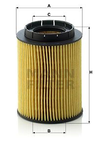 Фильтр масляный MANN-FILTER HU9326N
