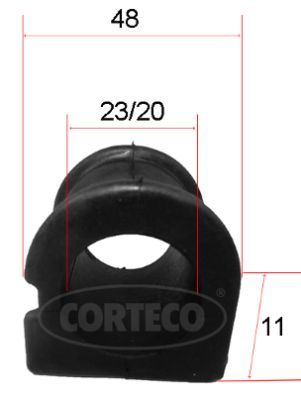 Втулка стабилизатора CORTECO 49371588