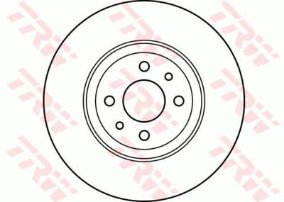 Диск тормозной TRW DF2566