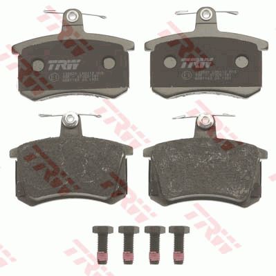 Колодки тормозные задние TRW GDB1163