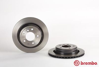 Диск тормозной задний вентилируемый BREMBO 09684111