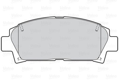 Колодки тормозные передние VALEO 302065