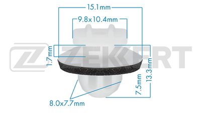 Клипса молдинга PATRON P370507