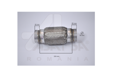 Гофра глушителя TIXONA 60100