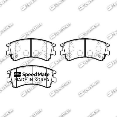 Колодки SPEEDMATE SMBPJ190