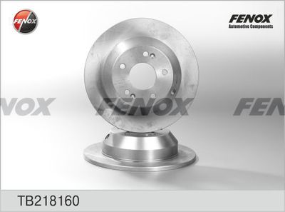 Диск тормозной FENOX TB218160