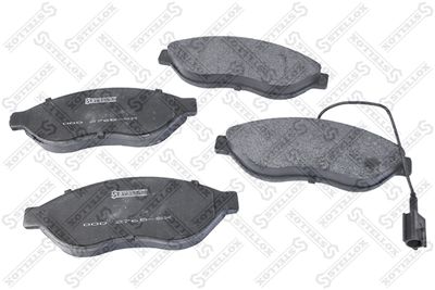 Колодки тормозные дисковые передние STELLOX 000276BSX