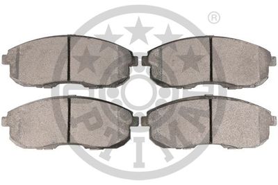 Колодки тормозные дисковые комплект OPTIMAL BP09597