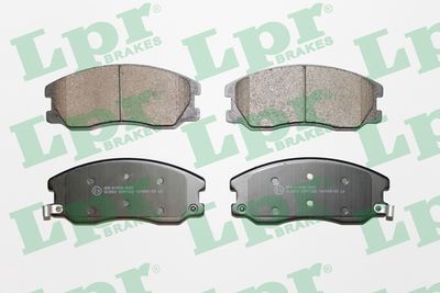 Колодки тормозные дисковые LPR 05P1322