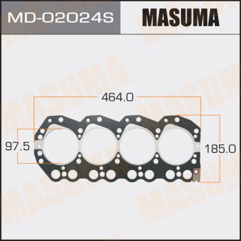 Прокладка ГБЦ Masuma MD02024S