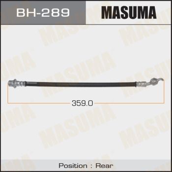 Шланг тормозной Masuma BH289