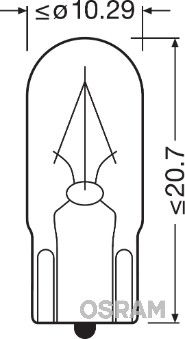Лампа OSRAM 2840