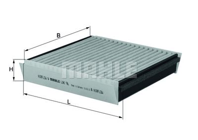 Фильтр салона MAHLE LAK96