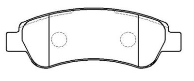 Колодки тормозные дисковые HSB HP9969