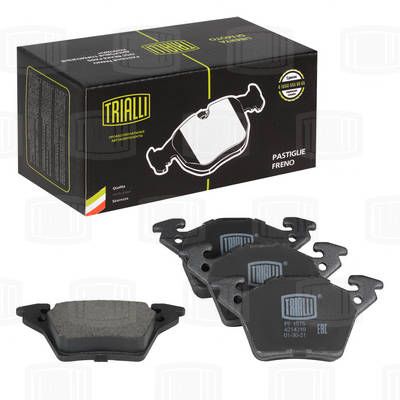 Колодки тормозные задние TRIALLI PF1575