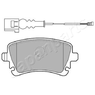 Колодки тормозные дисковые JAPANPARTS PP0922AF